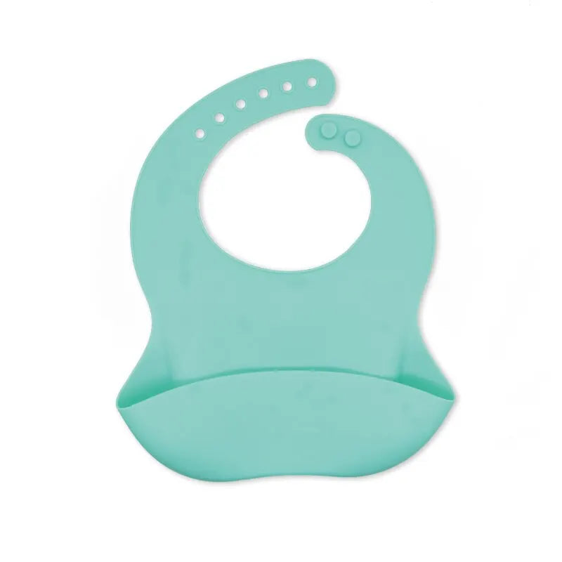 Bavaglini di silicone regolabili 