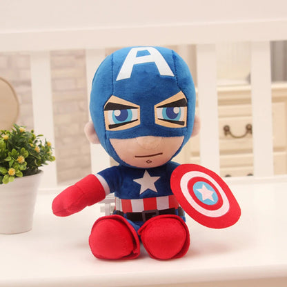 Collezione peluche di supereroi