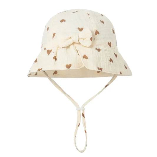 Cappello da sole a prua di cotone morbido