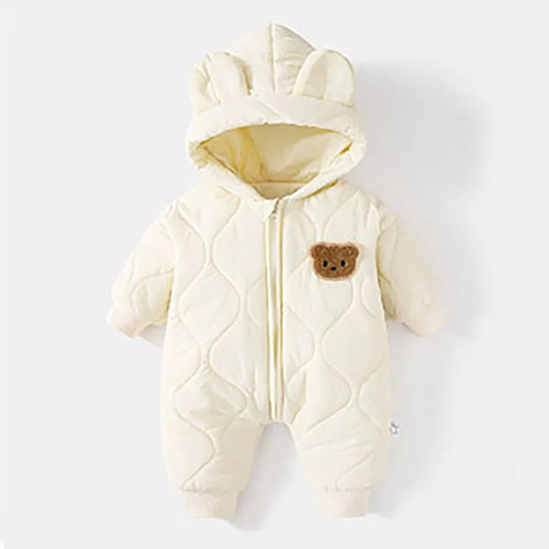 Baby Winter Supsuit con capucha 