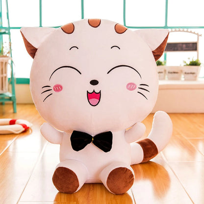 Grande peluche con gatto con papillon 