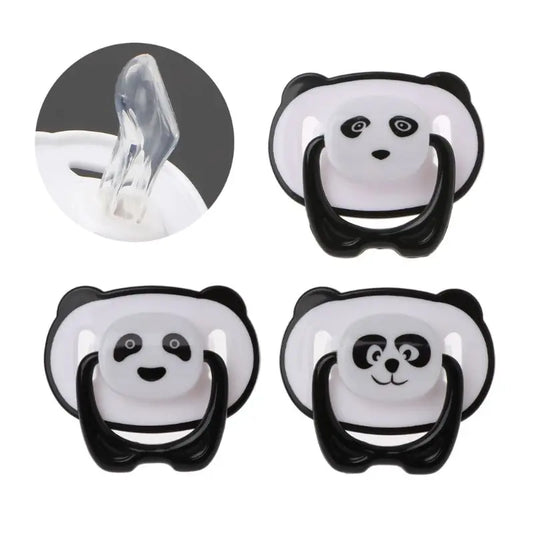 Panda silicone baby ciuccio