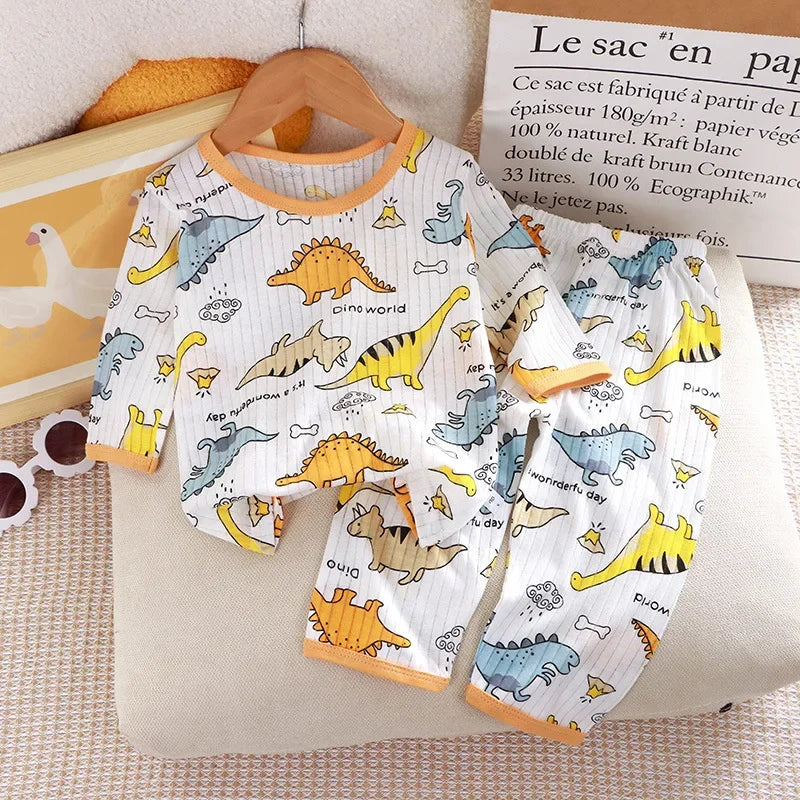 Set di pigiama per bambini con stampa orso