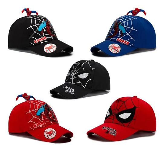 Colección de tapa de béisbol de Spider-Man