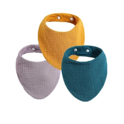 Bibs de bébé à ajustement multicolore