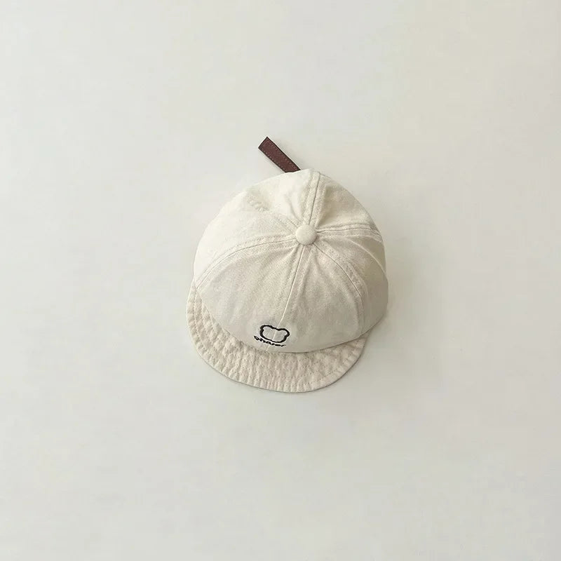 Cappellino da baseball in cotone minimalista
