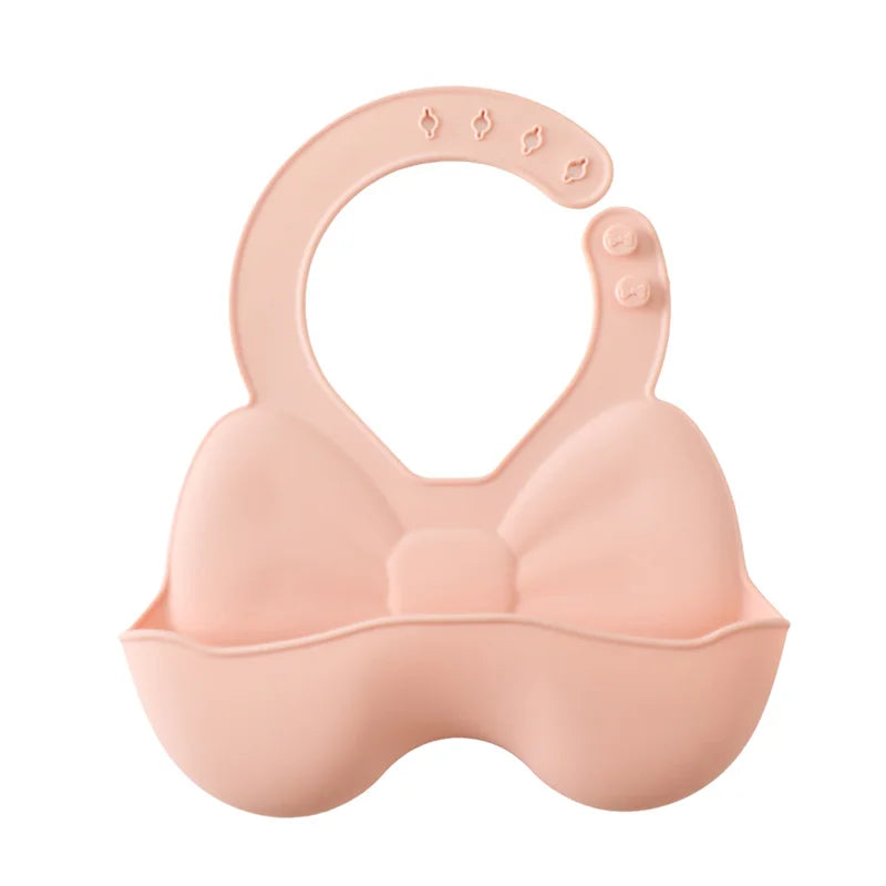 Eleganti bavaglini in silicone con design a prua