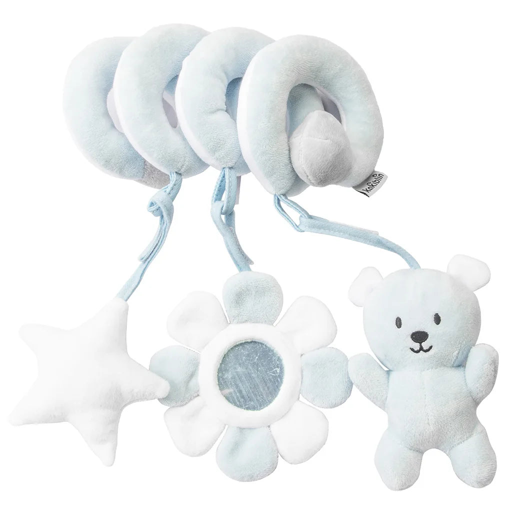 Giocattolo per neonato di peluche a spirale