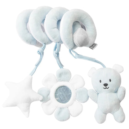 Giocattolo per neonato di peluche a spirale