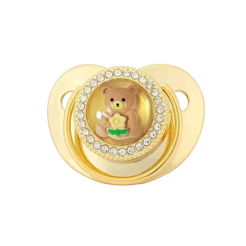 Conjunto de chupete de silicona para bebés