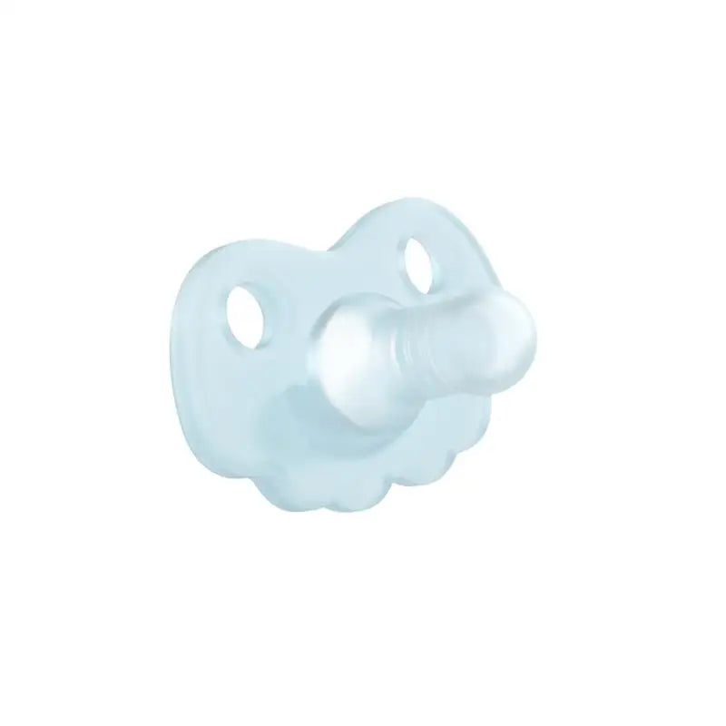 Ciuccio in silicone monopezzo traslucido