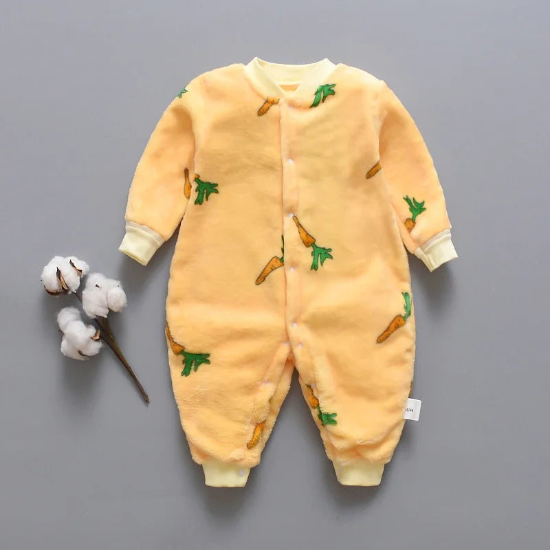 Pajama de ropa de recién nacido de invierno