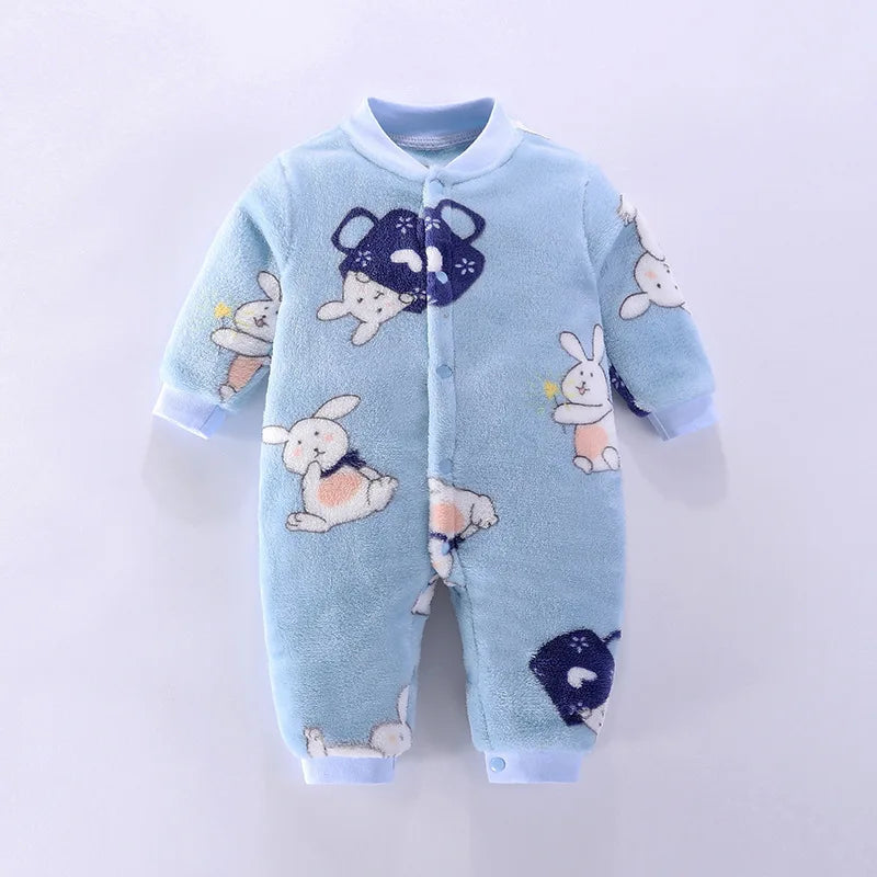 Pajama de ropa de recién nacido de invierno