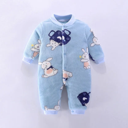 Pajama de ropa de recién nacido de invierno