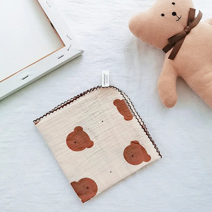 Set di stoffa di tela da lavaggio per bambini muschiato e tela 