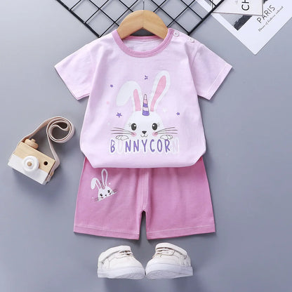 Summer Fun Kids Tank Top & Shorts Set