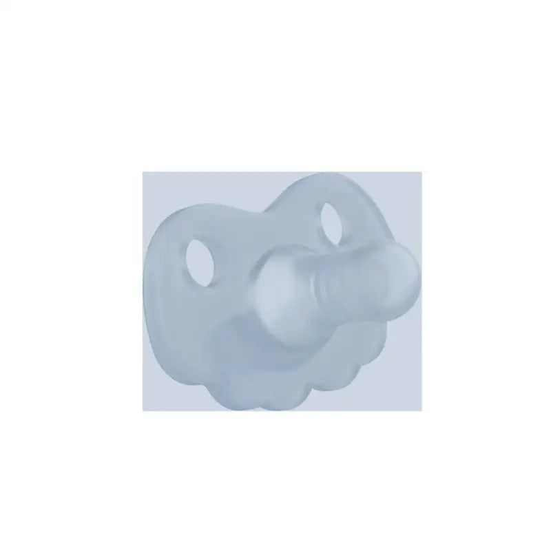 Ciuccio in silicone monopezzo traslucido