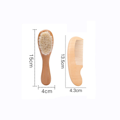 Set di pettini per capelli da 3pc e pennelli