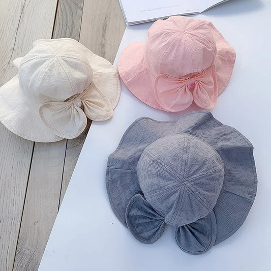 Elegante cappello da sole Bow