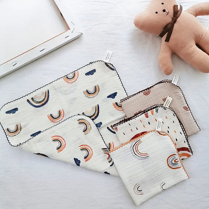 Set di stoffa di tela da lavaggio per bambini muschiato e tela 