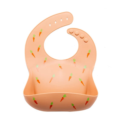 Eleganti bavaglini in silicone con design a prua