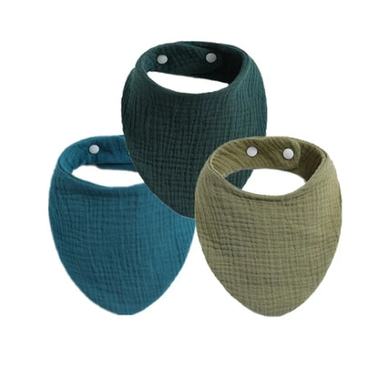 Bibs de bébé à ajustement multicolore