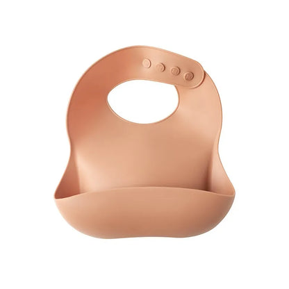 Eleganti bavaglini in silicone con design a prua