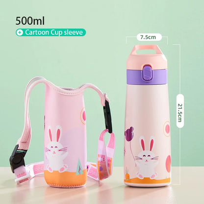 Bottiglie d'acqua per bambini a tema animale