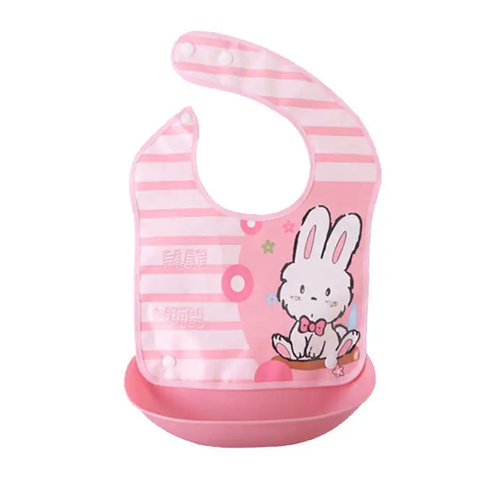 Set di bavaglini in silicone carino