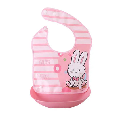 Set di bavaglini in silicone carino