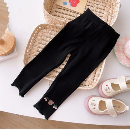 1 PPCS Girl Spring Summer Cartoon Leggings Niños