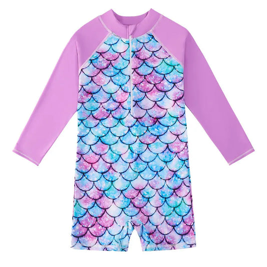 Set de traje de baño de escalas de sirena