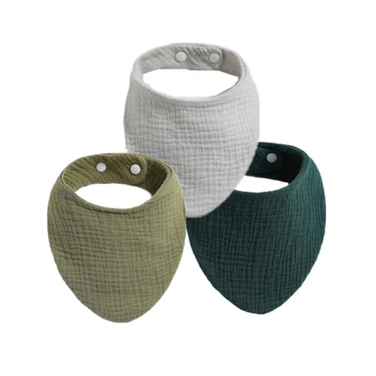 Bavaglini a snap-fit ​​multicolore