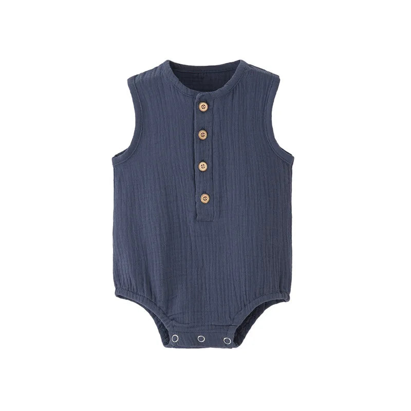 Ganer per bambini in cotone in cotone estivo
