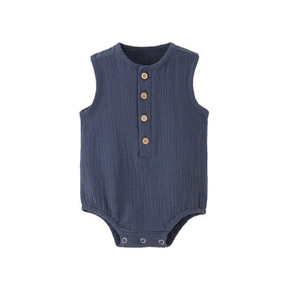 Ganer per bambini in cotone in cotone estivo