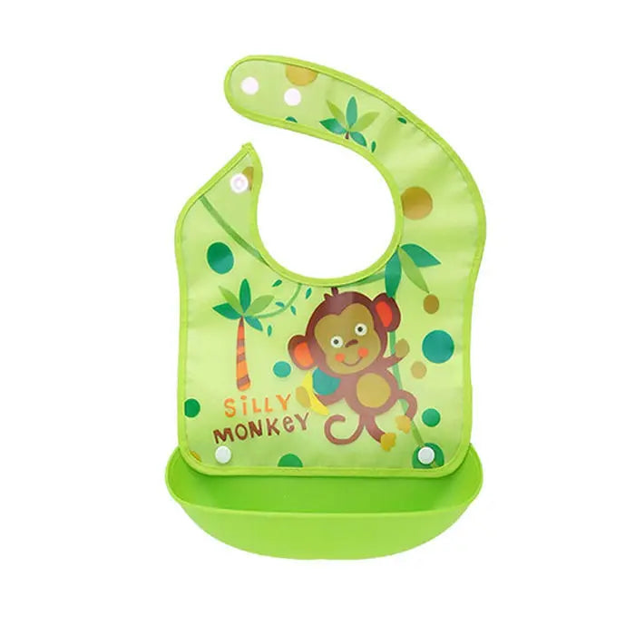 Set di bavaglini in silicone carino