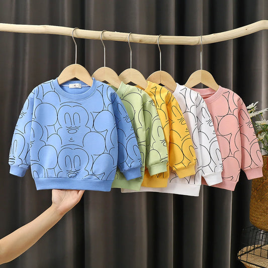 Disney Mickey Long Sleeve Felpa 