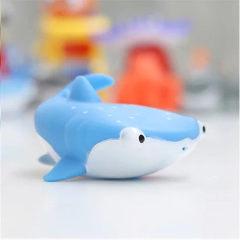 Adornos de animales marinos juego de juguetes flotantes 