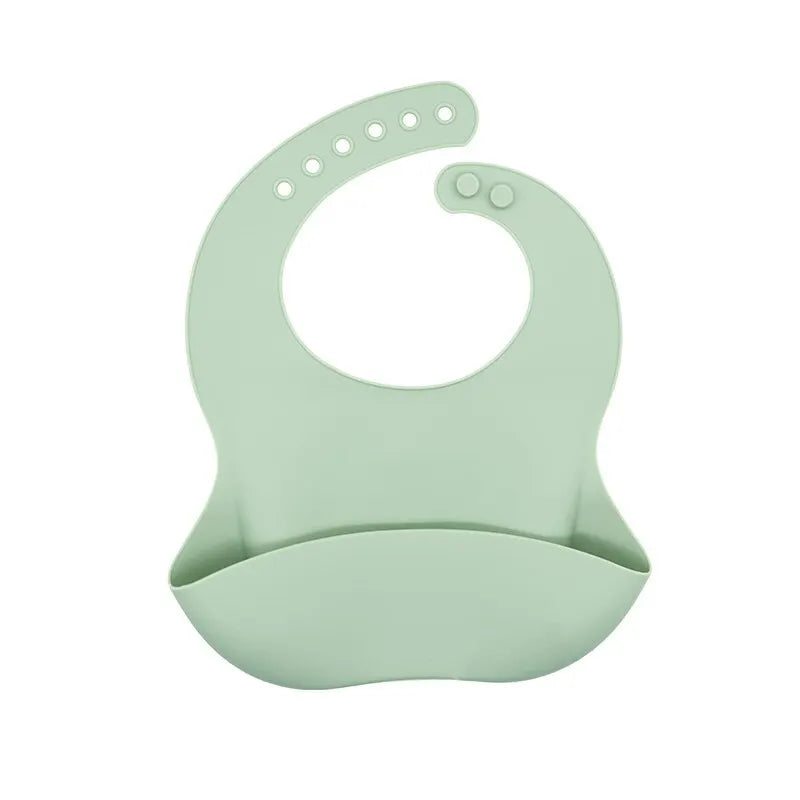 Bavaglini di silicone regolabili 