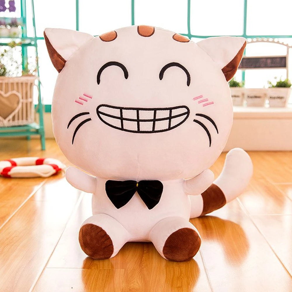 Grande peluche con gatto con papillon 