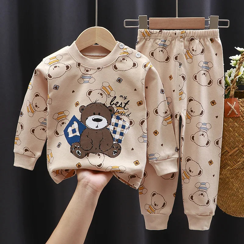 Set de pijama festivo de Santa & Tree
