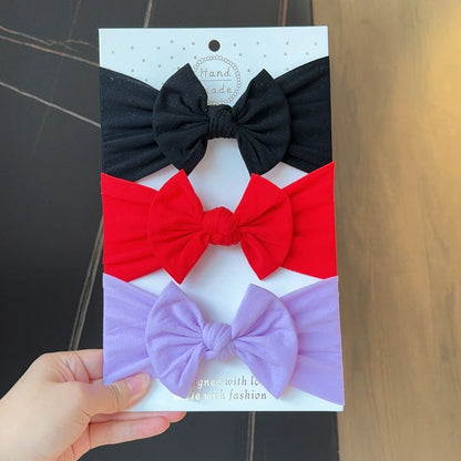 3pcs bambina inchina set di fascia 
