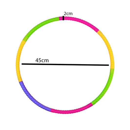 Hoop hula di fitness colorato