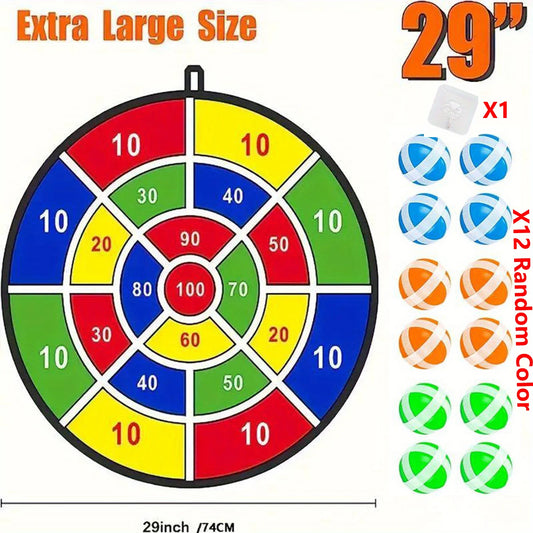 Color Target Velcro Dart Game