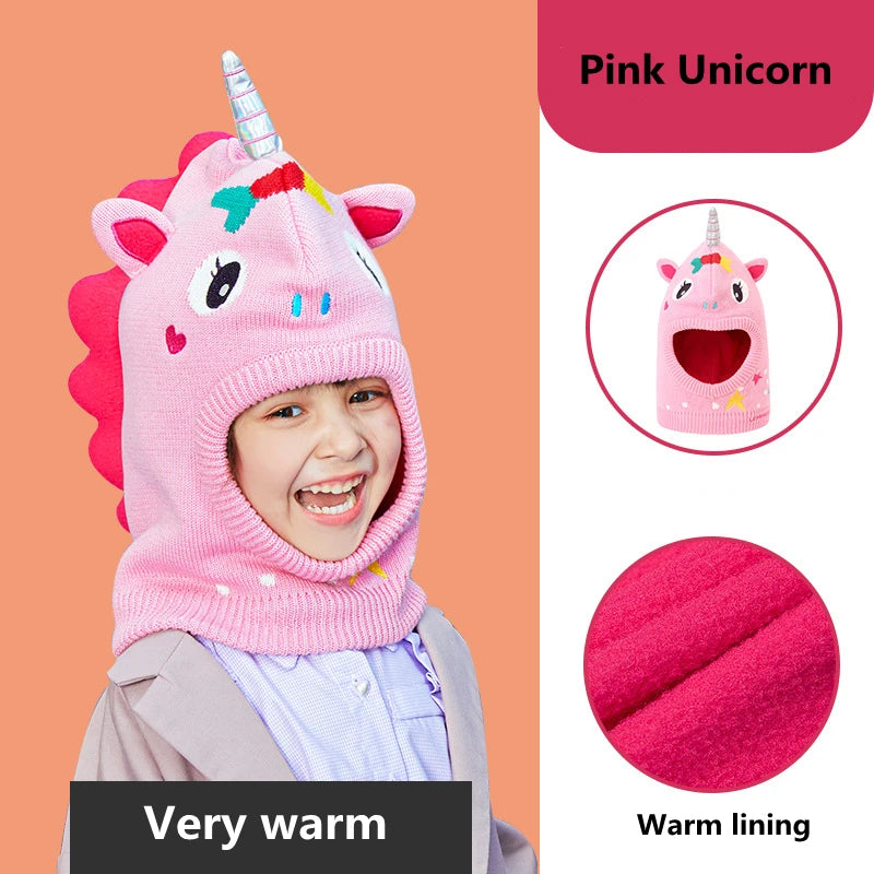 Sombreros de animales de invierno cálidos