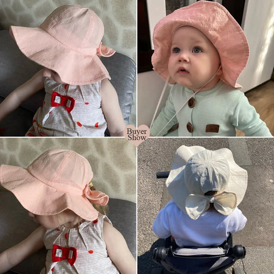 Elegante cappello da sole Bow