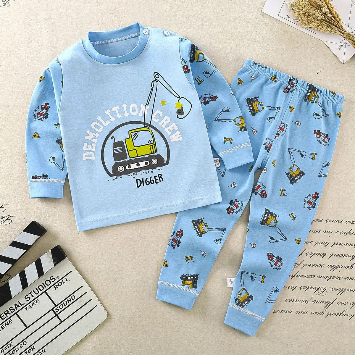 Kids' Cotton Pajama Set