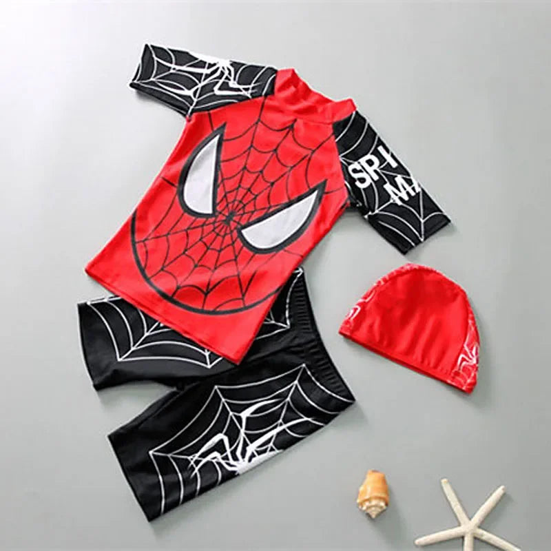 Set di nuoto a tema di supereroi