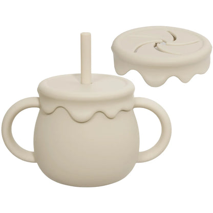 Colección de taza colorida con patrocinio de olas