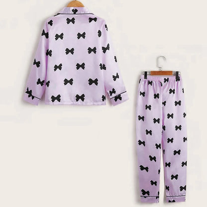 Children’s Satin Pajamas Set